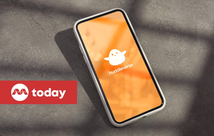 Huddleverse App Featured on TODAY 🔴